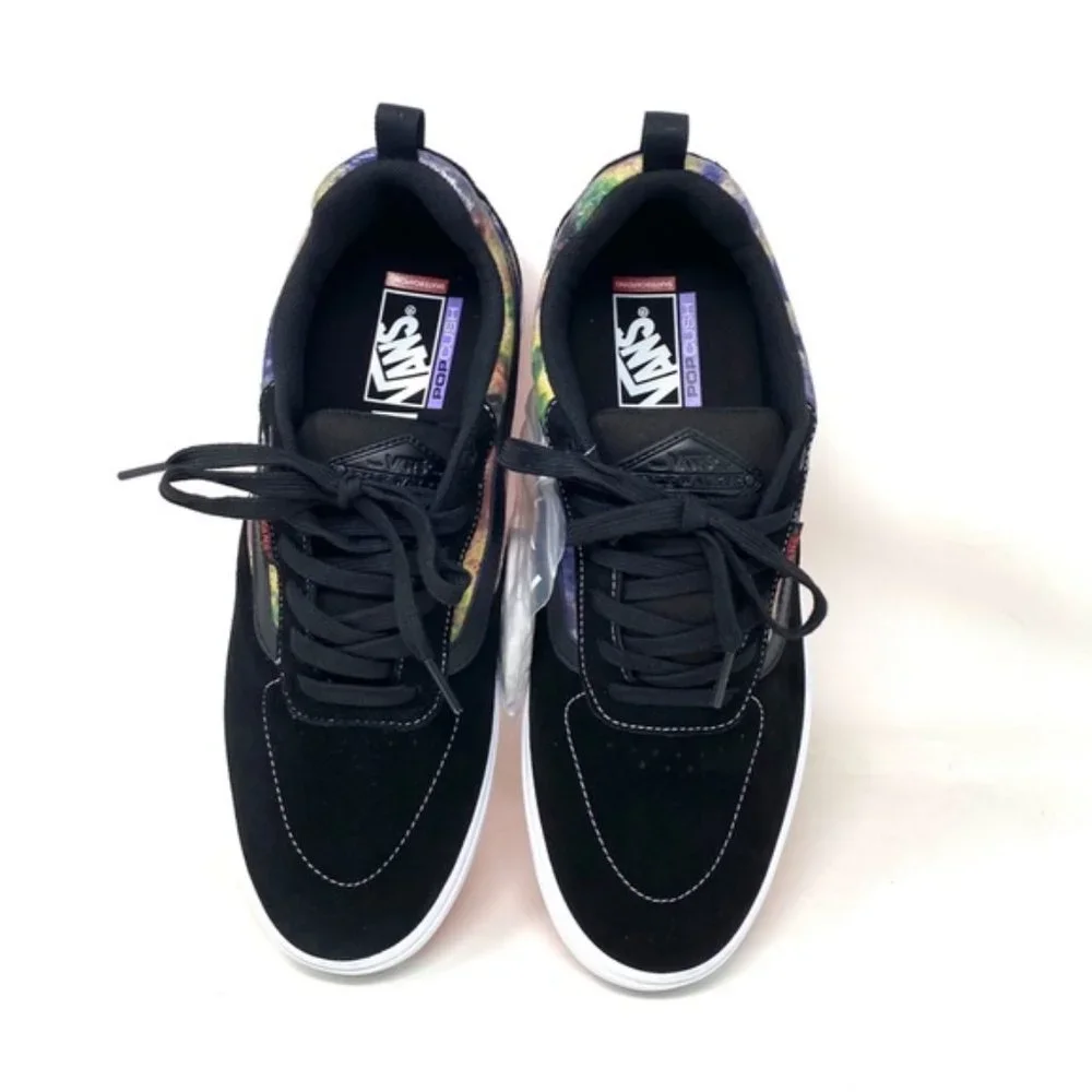 VANS Kyle Walker Low Top Black Women's Suede Canvas Size Sneakers VN0A5JIEBML